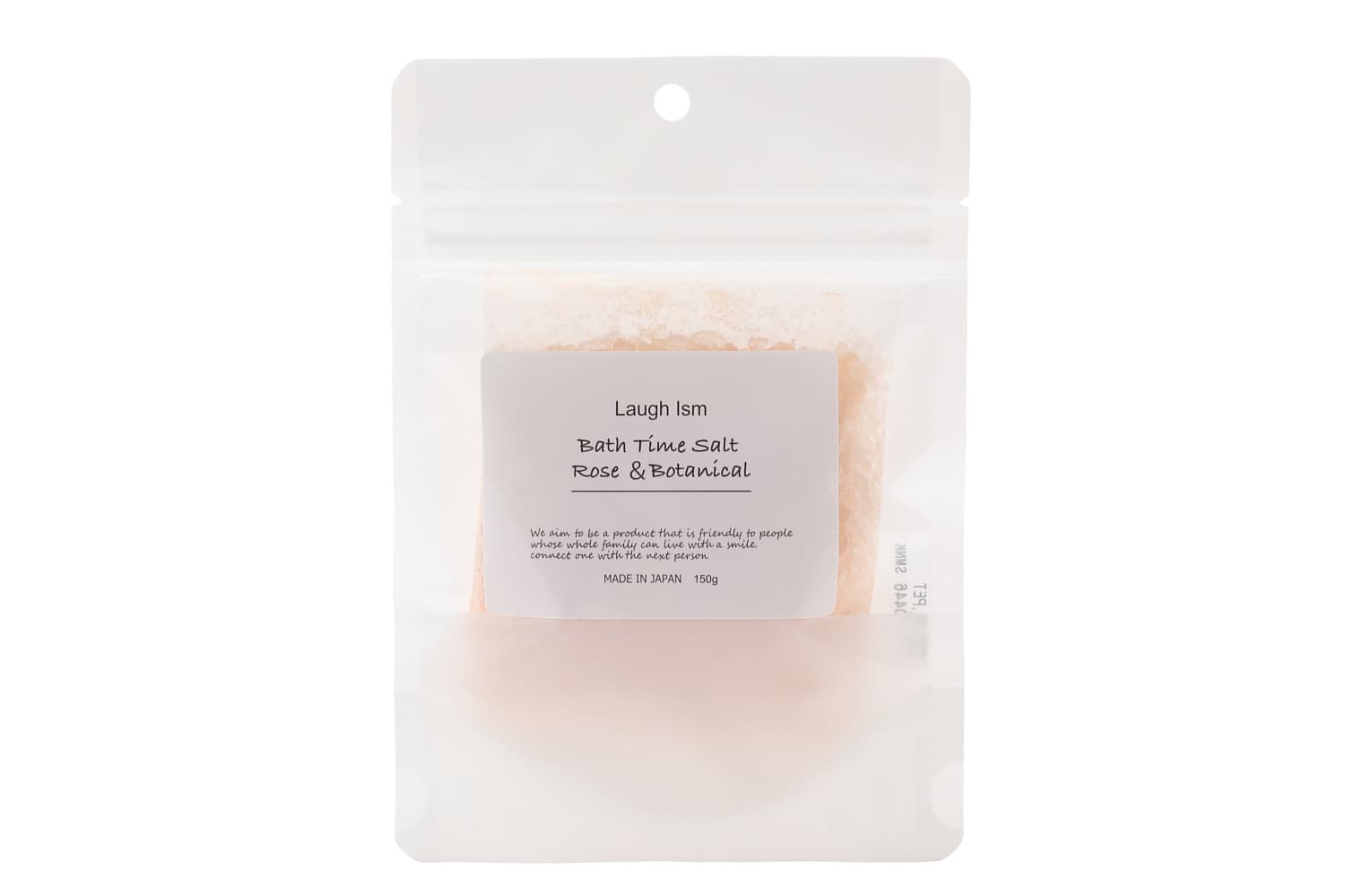 Laugh Ism Bath Time Salt Rose & Botanical のパッケージ